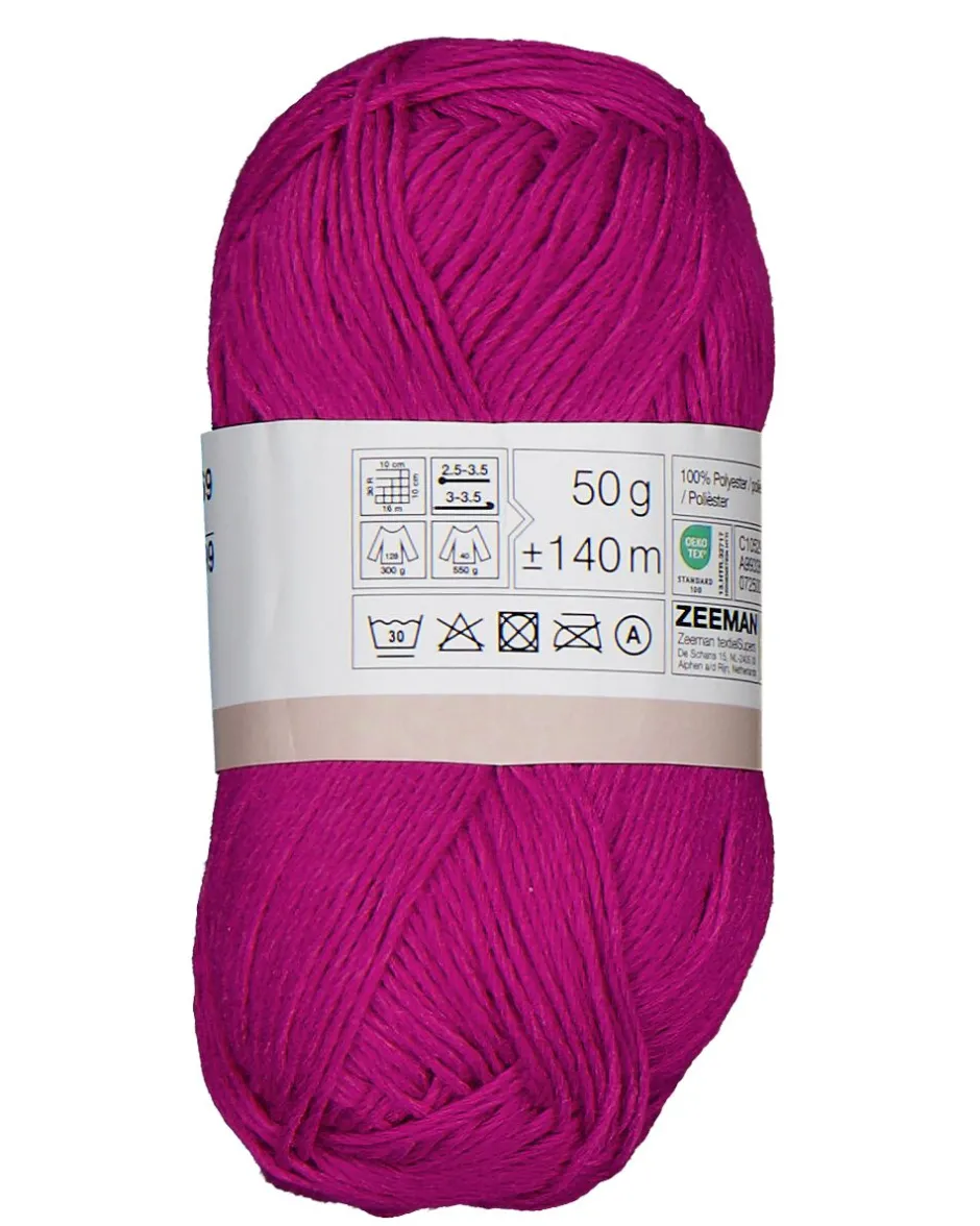 Amy Fil à crocheter - Rose<Zeeman Clearance