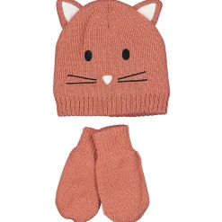 Bonnet avec moufles - Rose<Zeeman Hot