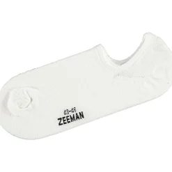 Chaussettes invisibles - Blanc<Zeeman New