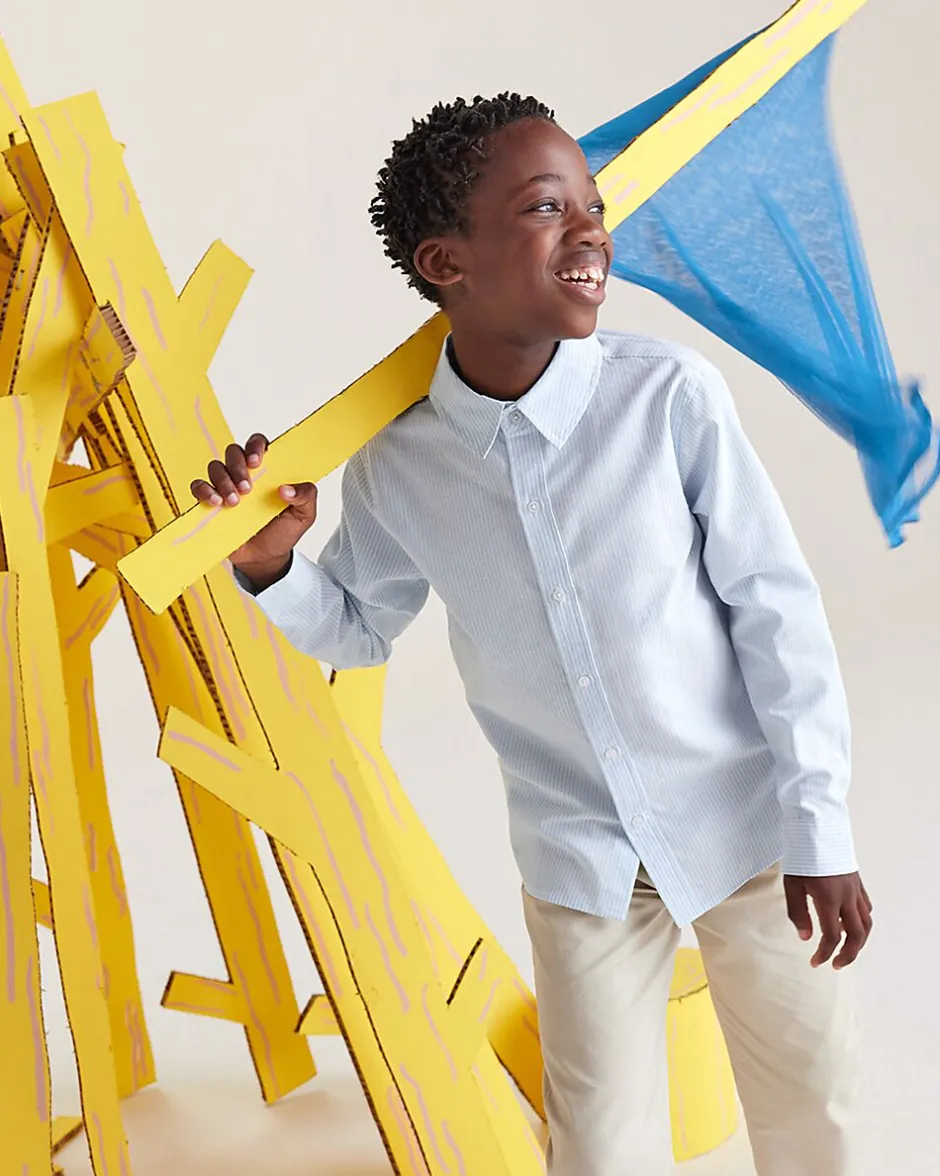 Chemise - Bleu<Zeeman Clearance