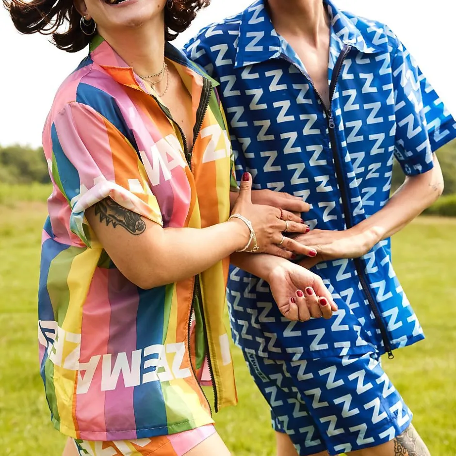 Chemise - Bleu<Zeeman Hot