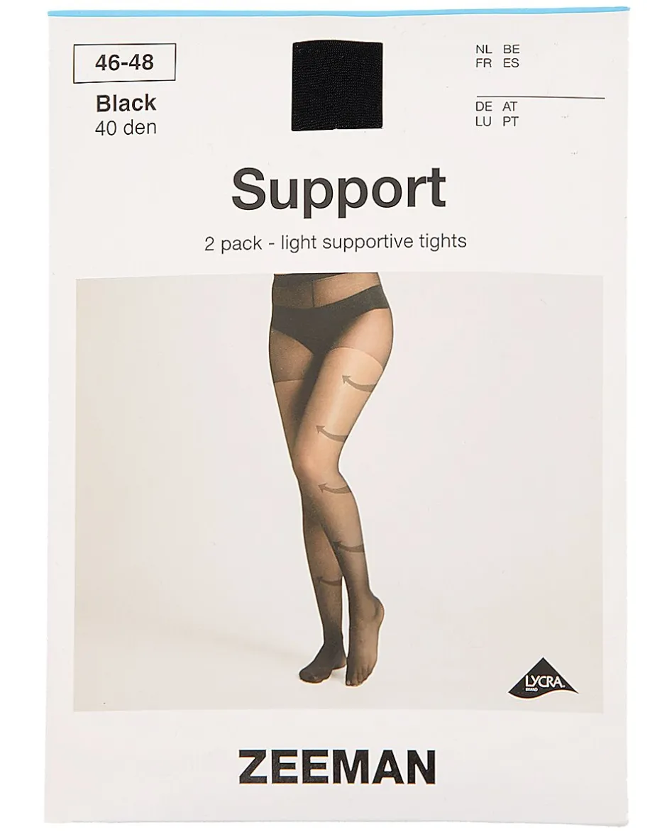 Collant - Noir<Zeeman New