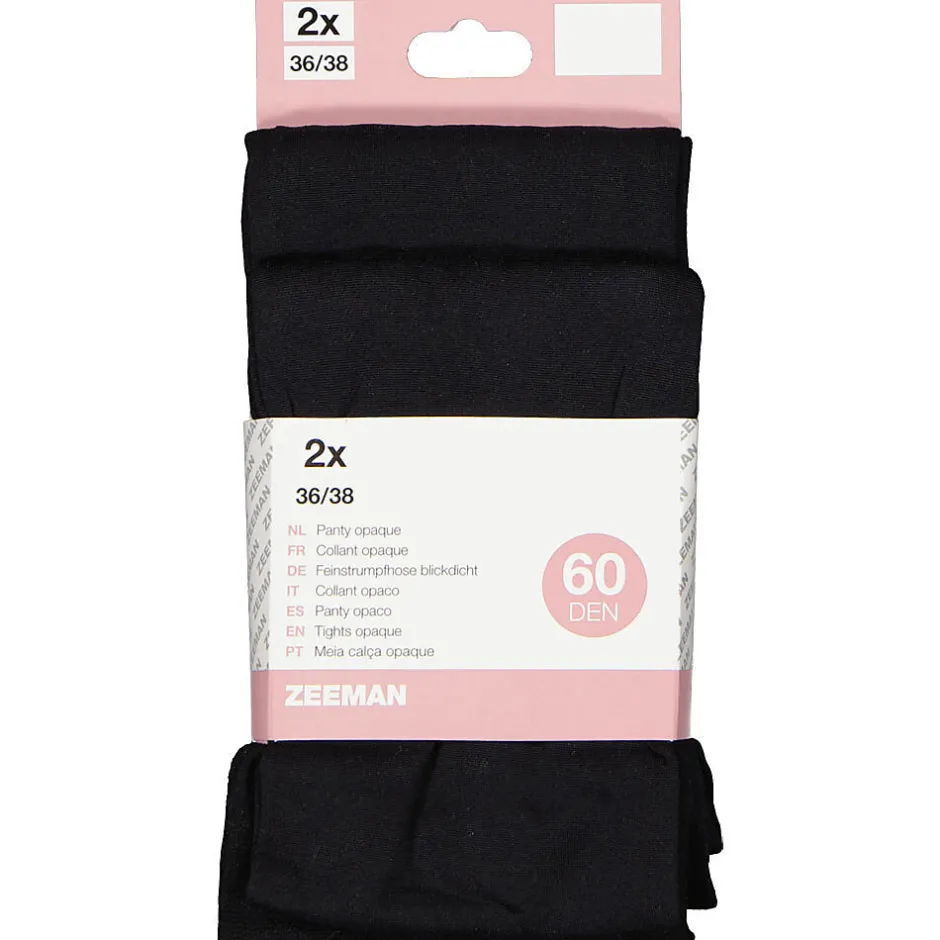 Collant - Noir<Zeeman Hot