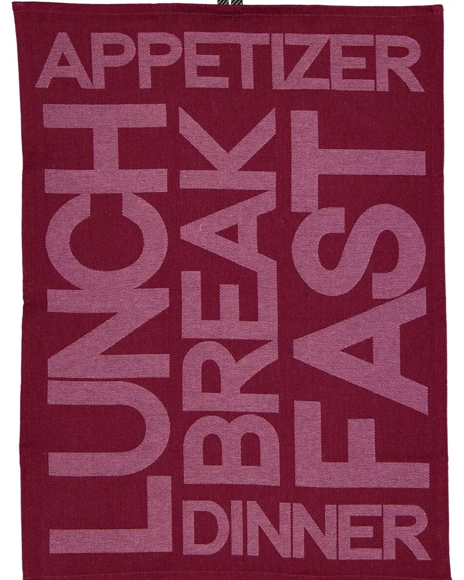 Essuie-verres - Violet<Zeeman New