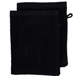 Gant de toilette - Noir<Zeeman New
