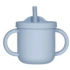 Gobelet avec paille - Bleu<Zeeman Sale