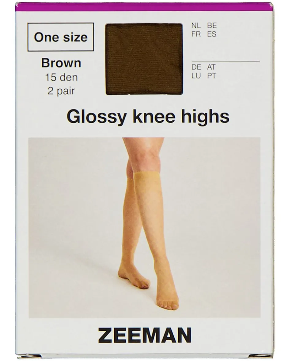 Mi-bas - Marron<Zeeman Discount