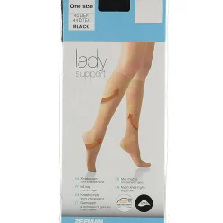 Mi-bas - Noir<Zeeman Sale