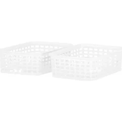 Panier de rangement - Blanc<Zeeman Sale