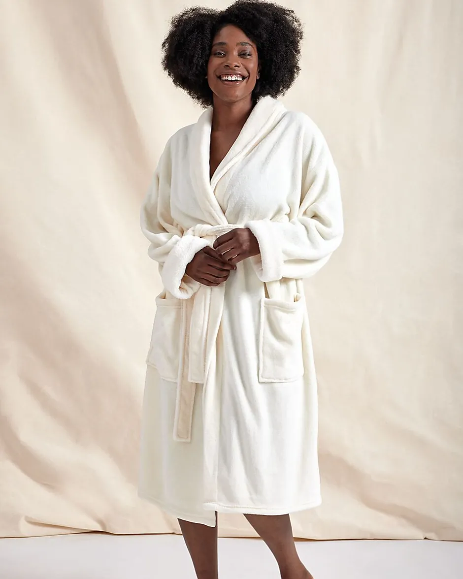 Peignoir - Blanc<Zeeman Discount