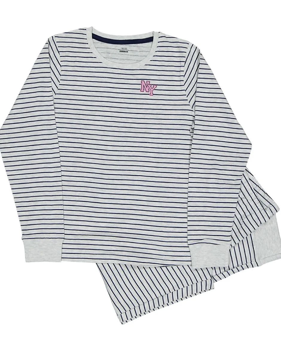 Pyjama - Gris<Zeeman Discount