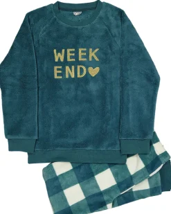 Pyjama 2 pièces - Bleu<Zeeman