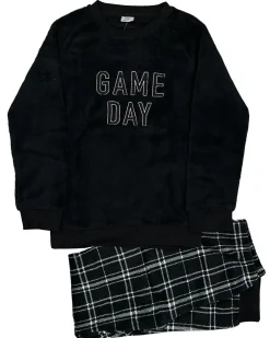 Pyjama 2 pièces - Noir<Zeeman