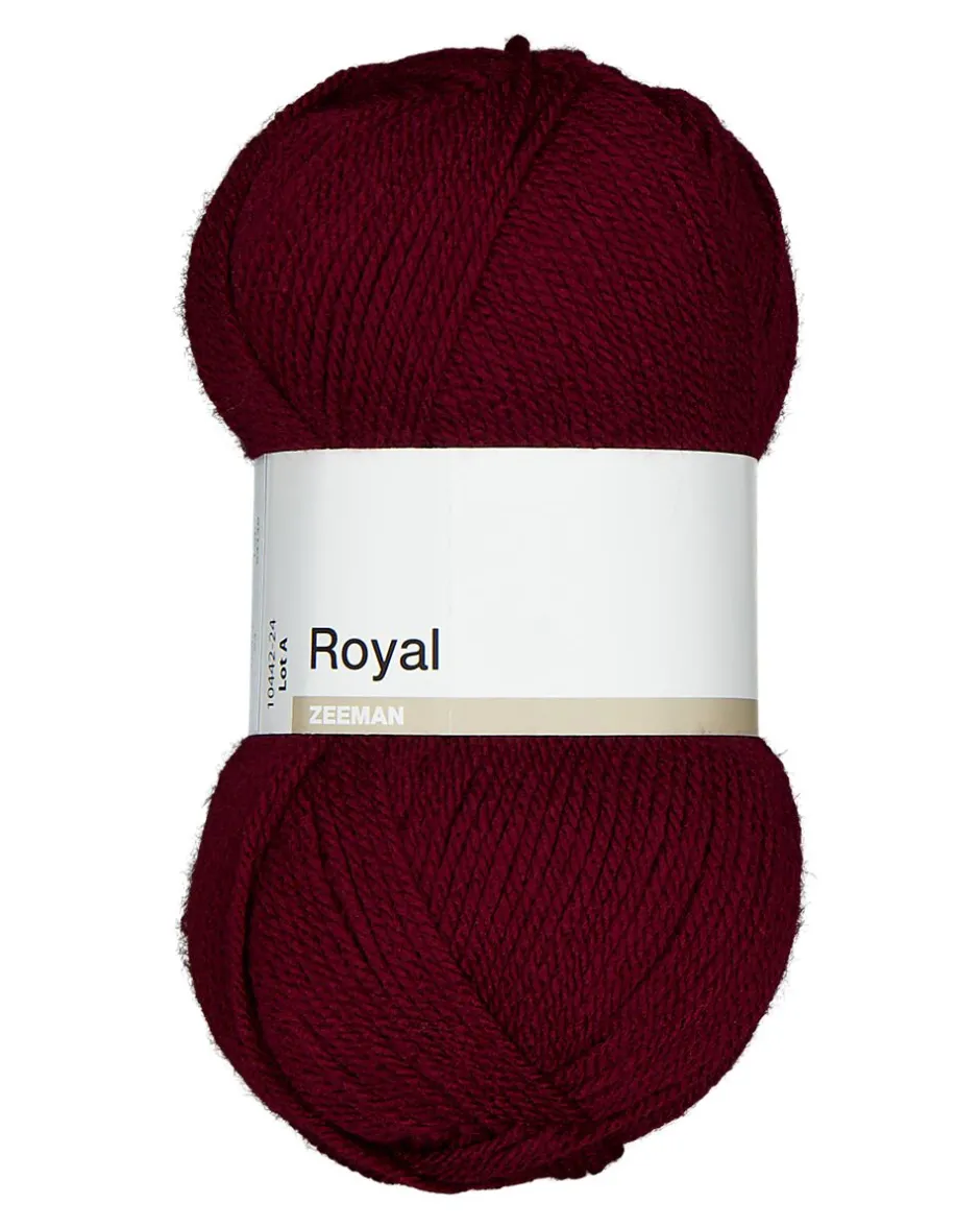 Royal Fil à tricoter - Rouge<Zeeman Hot