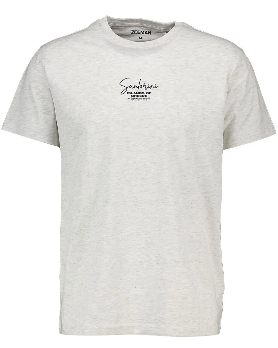 Tee-shirt - Gris<Zeeman Discount