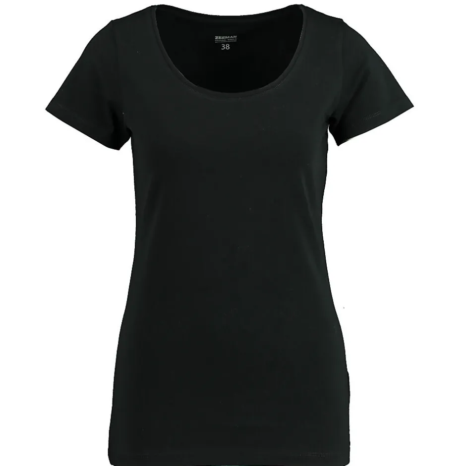Tee-shirt - Noir<Zeeman Sale