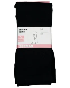 Thermo Collant - Noir<Zeeman Sale