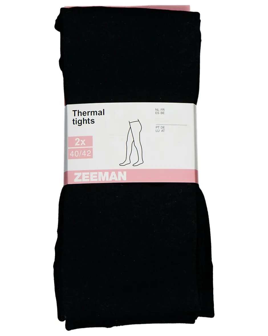 Thermo Collant - Noir<Zeeman Sale